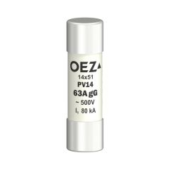 OEZ VALCOVÁ POISTKA PV14 gG 63A 500V