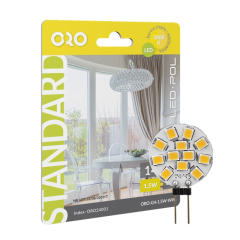 LED-POL ORO ŽIAROVKA G4 1,5W 140lm WW