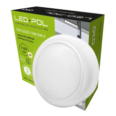 LED-POL SVIETIDLO ORO GOZO 15W DW 1100lm IP65