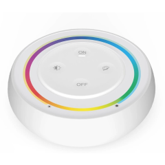 MIBOXER S2-W NÁSTENNÝ RF OVLÁDAČ PRE LED RGB+CCT PÁSY 1 OKRUH 2,4GHz BIELY