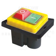 TRACON BEZPEČNOSTNÉ TLAČIDLO 6PIN, 400V AC, 8A/AC3, IP54 ZÁKLADNÉ