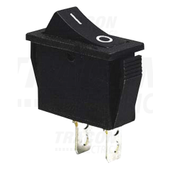 TRACON KOLÍSKOVÝ VYPÍNAČ ČIERNY 16(6)A, 250V AC