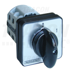 TRACON SPÍNAČ VAČKOVÝ 0-1 400V, 20A, 5,5kW, 48x48mm