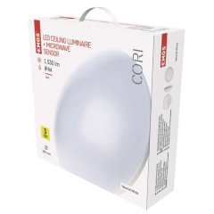 EMOS SVIETIDLO LED CORI STROPNÉ/NÁSTENNÉ 18W NW S POHYBOVÝM SENZOROM 1530lm IP44